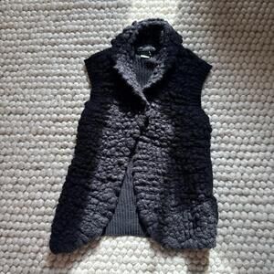 Armani Exchange boiled wool vest
